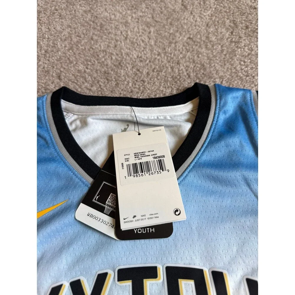 Angel Reese Chicago Sky Nike Youth NWT WNBA Jersey Size Large